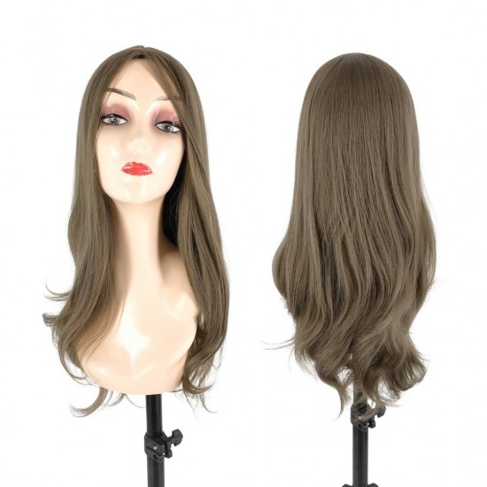 Ankara Fiber Sentetik Peruk Dalgalı Uzun Boy Işıltılı Kumral