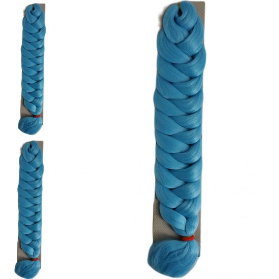 Ankara Afrika Örgüsü Saç Açık Mavi 165 Gram