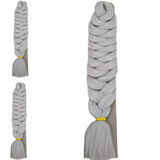 Ankara Afrika Örgüsü Saç Açık Gri 165 Gram