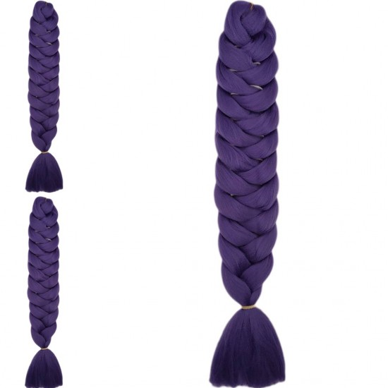 Ankara Afrika Örgüsü Saç Açık Mor 165 Gram