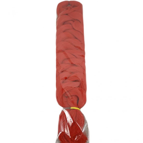 Ankara Afrika Örgüsü Saç Kırmızı 165 Gram