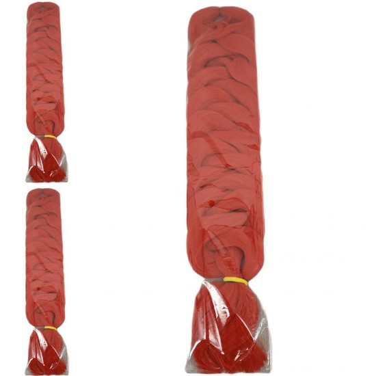 Ankara Afrika Örgüsü Saç Kırmızı 165 Gram