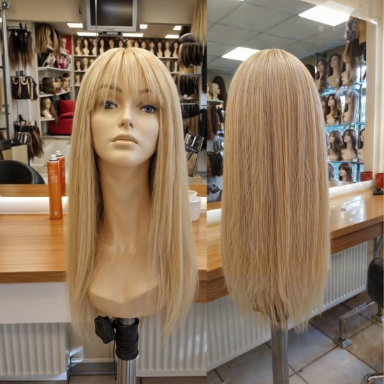 Ankaranın Peruk Mağazası El İşçiliği Deri Görünüm Gerçek Saç Peruk