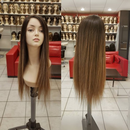 Gerçek Saç Peruk Kızılay İzmir 1 Caddesi Deri Görünümlü Peruk