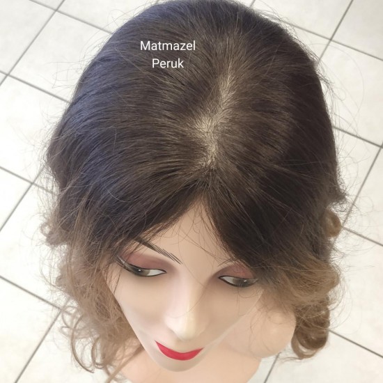 Kızılay Ankara Peruk İpek Taban Deri Görünümlü Gerçek Peruk