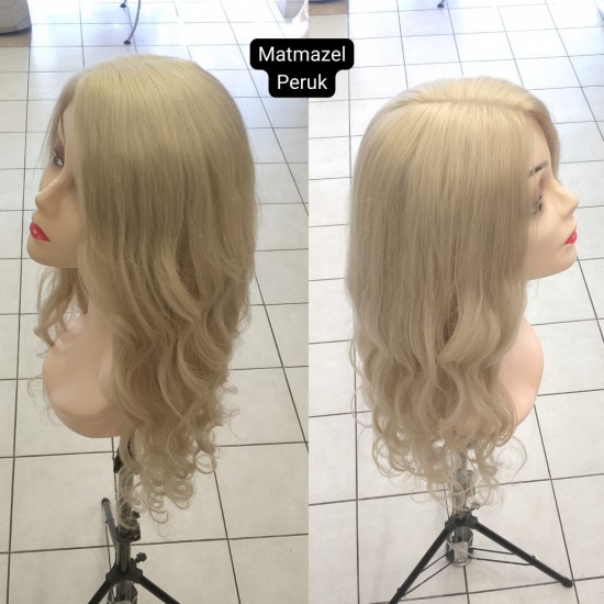 Ankarada Peruk Gerçek Peruk Tepe Kısmı Deri Görünümlü İpek Taban Peruklar