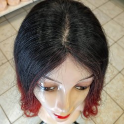 Ankarada Tepe Kısmı Derili İpek Taban Peruk Yapılışı Gerçek Peruk