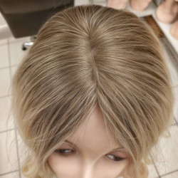 Ankara Peruk Ankara Gerçek Saç Peruk Tepe Kısmı Deri Görünüm El İşçiliği Yerli Üretim