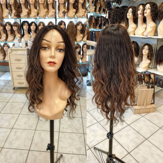 Bayan Peruk Doğal Peruk Ankarada Peruk Gerçek Saç Peruk El İşçiliği Tepesi Deri Görünümlü Anlaşılmayan Peruk