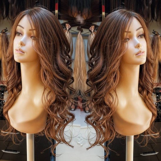 Ankara Gerçek Saç Peruk Deri Görünümlü Özel El İşçiliği-1