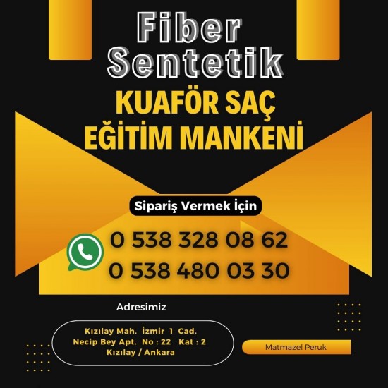 Eğitim Mankeni Fiber Sentetik Karamel 65 Cm