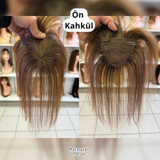 Gerçek Saç Kahkül Perçem Saç Postiş Ankara Peruk Evi