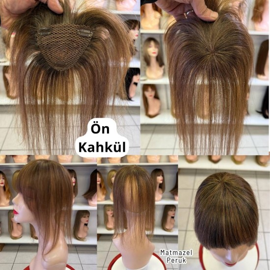 Gerçek Saç Kahkül Perçem Saç Postiş Ankara Peruk Evi