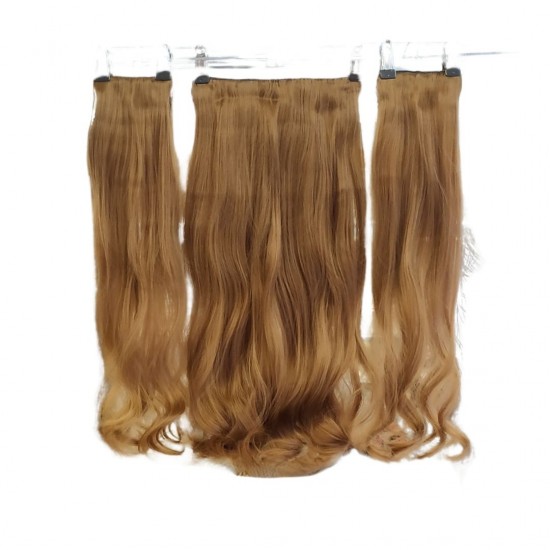 Yarımay Postiş Ankara 3'lü Set 1 Adet Yarımay 2 Adet Yan Çıtçıt Karamel