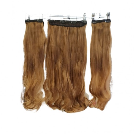 Yarımay Postiş Ankara 3'lü Set 1 Adet Yarımay 2 Adet Yan Çıtçıt Karamel