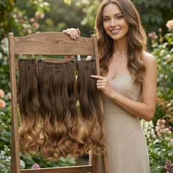 Yarımay Postiş Ankara 3'lü Set 1 Adet Yarımay 2 Adet Yan Çıtçıt Fındık Kabuğu Ombe