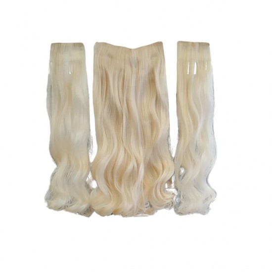 Yarımay Postiş Ankara 3'lü Set 1 Adet Yarımay 2 Adet Yan Çıtçıt Platin