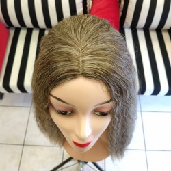 Ankara Kızılay Peruk Uzun Fiber Sentetik Su Dalgası Küllü Kumral Platin Ombre 