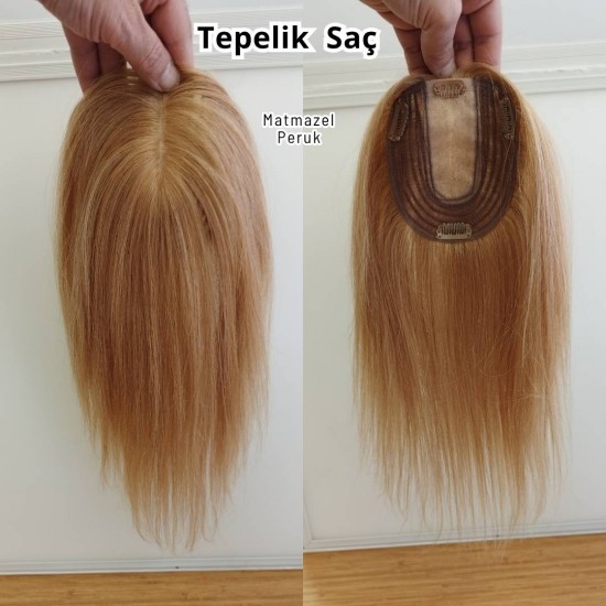Tül Tepelikler Tepe Kısmı İpek Taban Gerçek Saç Ankara Peruk Mağazamızda