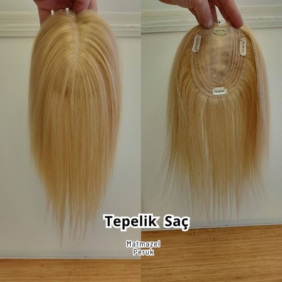 Tepe Kısmınızdaki Seyreklik Beyazlar Dolgunluk İçin Tül Tepelik İpek Taban