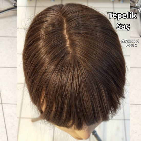 Doğal Saç Tül Tepelik Saç İpek Taban Ankara