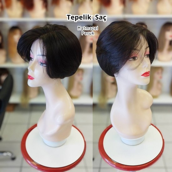 Hava Alan Tepe Kısmı İle Tül Tepelik İpek Taban Tepelik