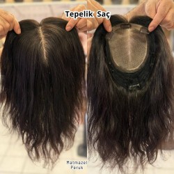 Tül Tepelik Tepe Kısmı Hava Alan İpek Taban Tepelikler Gerçek Saç
