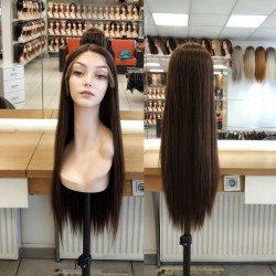 Tül Peruk Fiber Sentetik Kumral Renk Ankara Peruk Mağazası