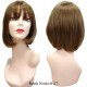 Ankara Kızılay Ucuz Fiber Sentetik Peruk Kısa Küt Model Açık Küllü Kumral