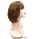Ankara Kızılay Ucuz Fiber Sentetik Peruk Kısa Küt Model Açık Küllü Kumral