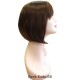 Ankara Kızılay Ucuz Fiber Sentetik Peruk Kısa Küt Model Çikolata Kahve
