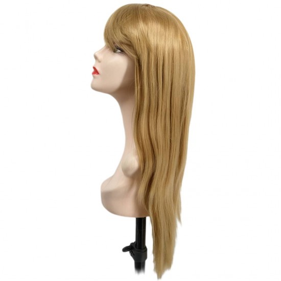 Ankara Kızılay En Ucuz Fiber Sentetik Peruk Uzun Koyu Dore Sarı