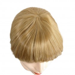 Ankara Kızılay En Ucuz Fiber Sentetik Peruk Uzun Açık Işıltılı Dore Sarı