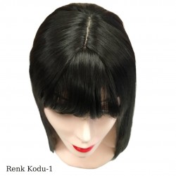 Ankara Kızılay En Ucuz Fiber Sentetik Peruk Düz Uzun Siyah