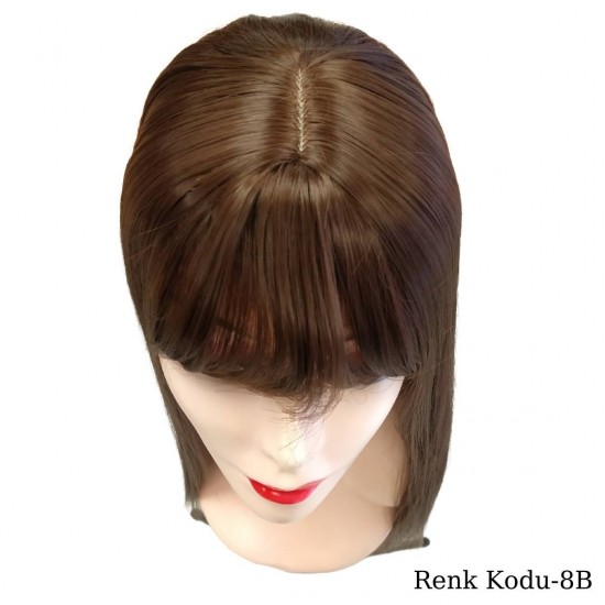 Ankara Kızılay En Ucuz Fiber Sentetik Peruk Düz Uzun Çikolata Kahve