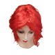 Ankara Kızılay Kırmızı Renk Animasyon Peruğu Tiyatro Peruğu Vitrin Manken Peruğu Kızılay Peruk